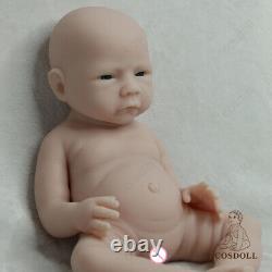 Cosdoll 18.5 Silicone Reborn Baby Girl Adorable Full Soft Silicone Poupée Nouveau-né