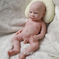 Cosdoll 18.5''platinum Silicone Reborn Baby Doll Full Body Silicone Baby Boydoll