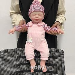 Cosdoll 18.5in Platinum Silicone Reborn Baby Doll 4.96lb Baby Girl Doll