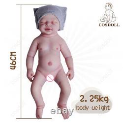 Cosdoll 18 Dans Le Corps Complet Soft Silicone Poupée Bébé Avec Drink-wet Système Poupée Fille