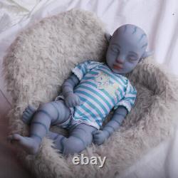 Cosdoll 18 Lifelike Avatar Boy Silicone Sleeping Reborn Baby Doll Xmas Cadeaux