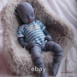 Cosdoll 18in Platinum Silicone Baby Boy Doll Silicone Reborn Baby Doll Art Dolls