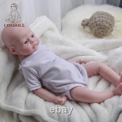Cosdoll 22in Platinum Full Silicone Reborn Baby Doll Painted Lifelike Baby Dolls