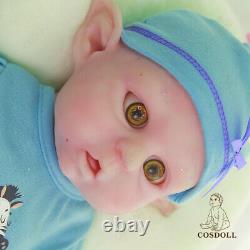 Cosdoll Reborn Baby Dolls 16'' Réaliste Elf Baby Girl Soft Silicone Collectionnable