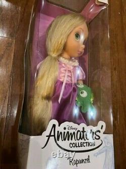 Disney Store Animators Collection Lot New Aurora Ariel Belle Rapunzel 4 Poupées