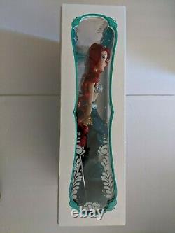 Disney Store Little Mermaid Ariel Limited Edition Doll 17 Flambant Neuf