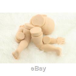 Diy Doux Tin Silicone Reborn Kits Tête 3/4 Limbs Pour 20 '' Reborn Baby Doll