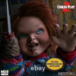 Enfants Jouer 2 Menacing Chucky Parler Mega Échelle 15 Doll Figurine Mezco Toyz