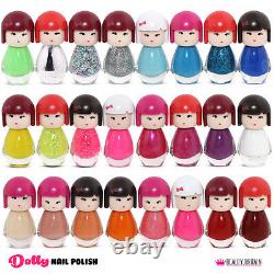 Ensemble De 24 Vernis À Ongles Kimono Baby Doll Shape 24 Different Colours Gift Box Royaume-uni