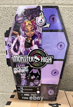 Ensemble de 4 pièces Mattel Monster High Fearidescent FRANKIE DRACULAURA CLAWDEEN LAGOONA