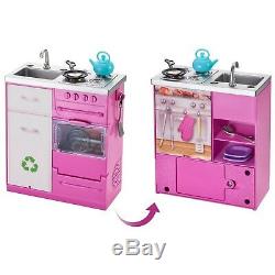 Etanche Poupée Barbie Dreamhouse Domaine Maison Avec Playset 70+ Accessoires Jouets