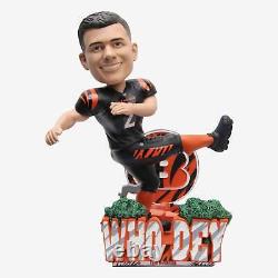 Evan McPherson Cincinnati Bengals Qui Dey Bobblehead Football de la NFL