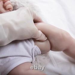 Full Body Platinum Silicone Cosdoll 22.5 Reborn Baby Girl Poupées Jouets Pour Cadeau