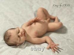 Full Body Silicone Baby Boy Par Fysb- Reborn Baby With Drink And Wet