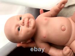 Full Body Silicone Reborn Baby Doll Réaliste Lifelike Boy Doll Bebe Reborn Doll