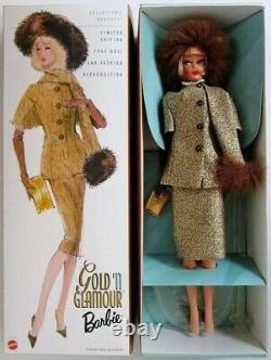 Gold'n Glamour Barbie Doll Requête Collector Edition Limitée