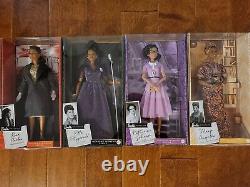 Histoire Noire Barbie Inspirant Les Poupées De Femmes (maya, Ella, Rosa, Katherine)