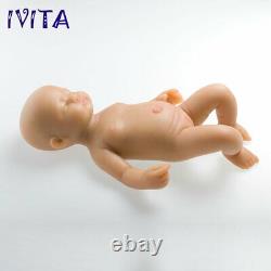 Ivita 15'' Dormir Main Bébé Fille Réaliste Silicone Reborn Doll 1800g