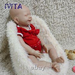 Ivita 20'' VIVID Soft Silicone Reborn Doll Lifelike Baby Girl Dormant Cadeau