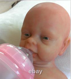 Ivita Reborn Baby Doll 18 Pouces Réaliste Silicone Reborn Baby Peut Prendre Un Suceur