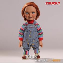 Jeu De L'enfant Bon Gars Chucky 15 Mega Échelle Parler Doll Mezco Smileing Official