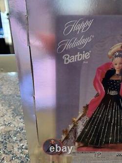 Joyeuses fêtes 1998 Poupée Barbie toute neuve non ouverte Édition spéciale