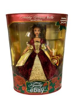 La Beauté De Disney Et Le Best Belle Barbie Doll Enchanted Christmas 1997 Mattel