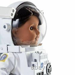 La combinaison spatiale de Luciana, fille américaine, pour poupées de 18 pouces, casque d'astronaute SANS POUPEE