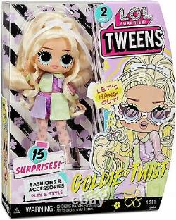 Lol Doll Surprise Teens Series 2 Goldie Twist Dolls Nouveaux Accessoires Mode