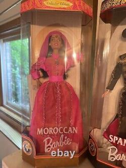 Lot complet de 12 poupées Barbie du monde entier