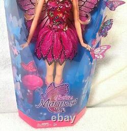 Mariposa Barbie Doll Mattel 2007 Movie Tv Butterfly Fairy M3456 Nouveau