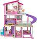 Mattel Barbie Dollhouse Avec Piscine, Glissière Et Ascenseur Nouveau Jouet