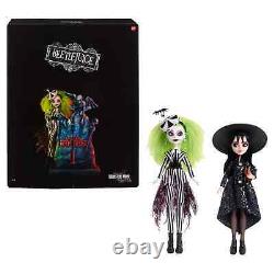 Mattel Créations Monster High Beetlejuice & Lydia Deetz Doll 2-pack Navires Maintenant