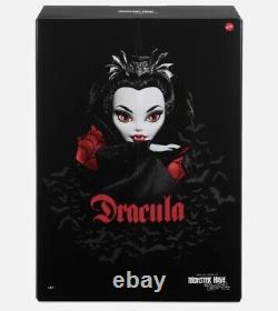 Mattel Monster High Skullector Dracula Doll 2022 Edition Limitée Ordonnance Confirmée