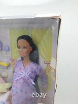 Midge Baby Happy Family Aa Africaine Enceinte Barbie Doll Set 2002 Mattel 56664