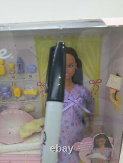 Midge Baby Happy Family Aa Africaine Enceinte Barbie Doll Set 2002 Mattel 56664