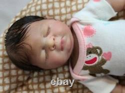 Mini-poupée En Silicone Pour Bébé Corps Complet