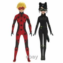 Miraculeux Ladybug Lady Noire Et Mister Bug Doll Exclusive Set Noir 2021