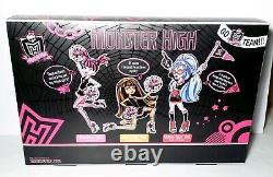 Monster High Fearleadering 3 Pack Draculaura Ghulia Cleo Dolls Mattel Nouveau