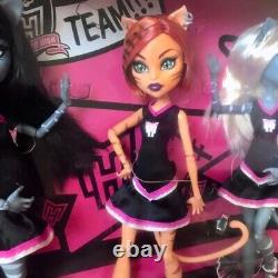 Monster High Fearleading Werecat Twins ensemble de 3 poupées NRFB