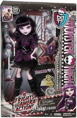 Monster High Frights Action De La Caméra Elissabat Hauntlywood Doll