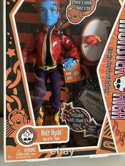 Monster High Holt Hyde 2010 1ère Vague Mattel Boy Doll With Crossfade New In Box
