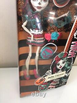 Monster High Monster Scaritage Skelita Calaveras Doll And Fashion Set New Htf