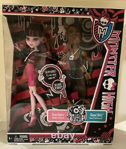 Monster High Music Festival Clawd Wolf Et Draculaura Exclusive 2 Pack Doll Set
