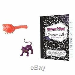 Monster High Original Clawdeen Loup Doll & Pet Cat Cresent Loup-garou Nouveau Rare