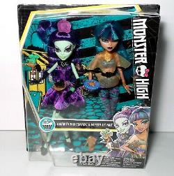 Monster High Scream Et Sugar Nefera De Nile & Amanita Nightshade Dolls Nouveau