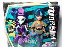 Monster High Scream Et Sugar Nefera De Nile & Amanita Nightshade Dolls Nouveau