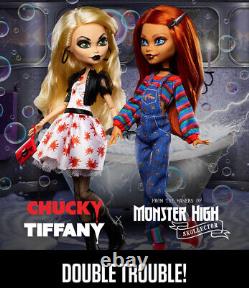 Monster High Skullectors Chucky Et Tiffany Collectors Ensemble De Poupées Précommande 5/1/23