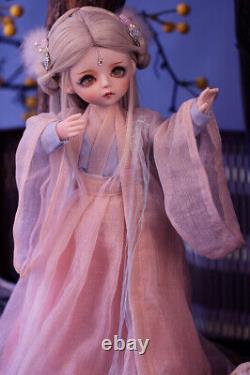 Nouveau 12 1/6 Pvc Fait Main Bjd Msd Lifelike Doll Joint Doll Femmes Fille Cadeau Aline