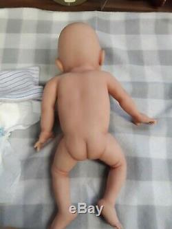 Nouveau 13 Full Body Silicone Baby Girl Doll Phoebe